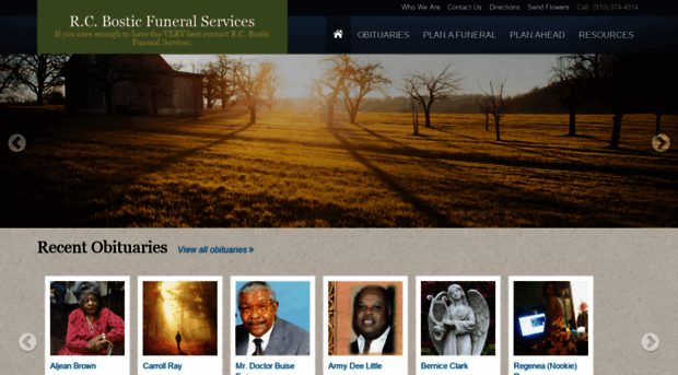 Bostic Funeral Services Candor Nc