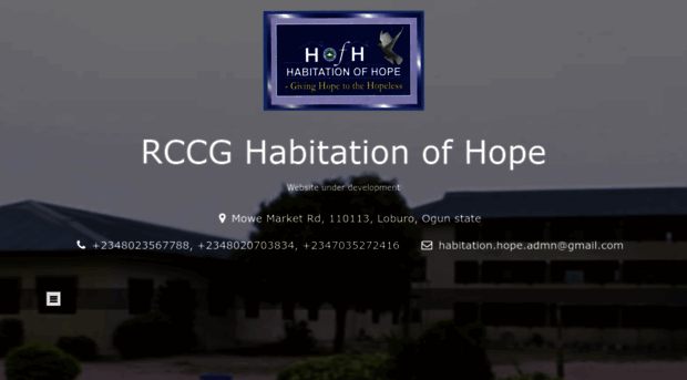 rccghabitationofhope.org