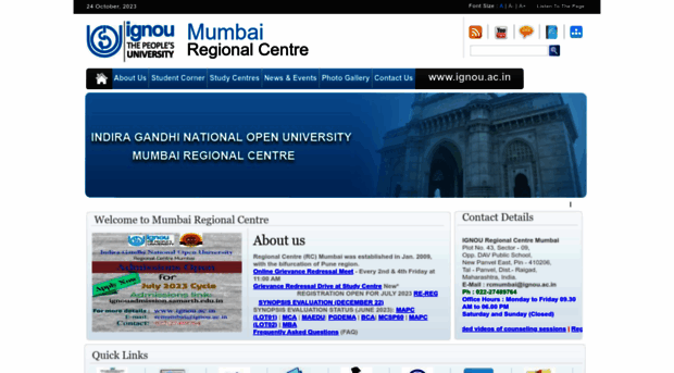 rcmumbai.ignou.ac.in