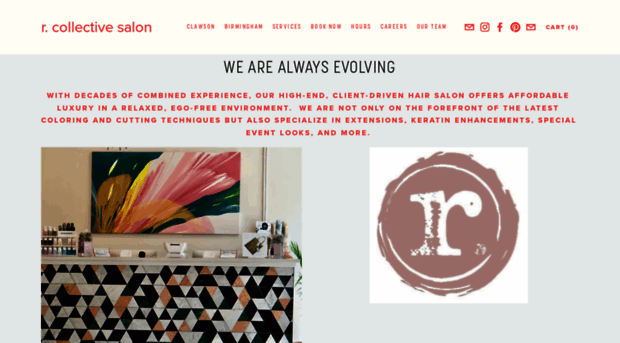 rcollectivesalon.com