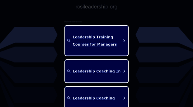 rcsileadership.org