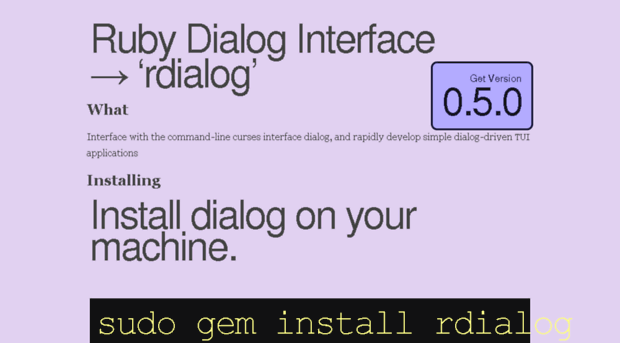 rdialog.rubyforge.org