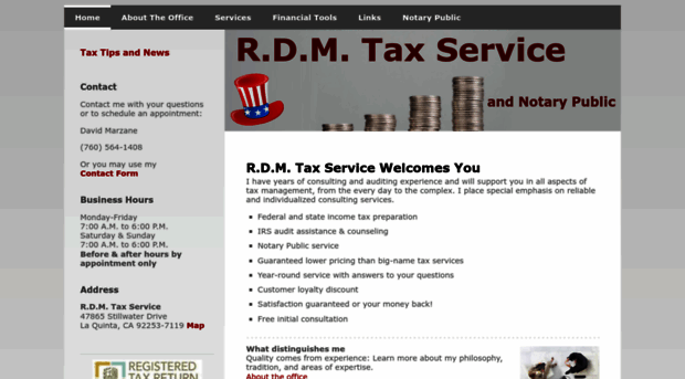 rdmtaxservice.com