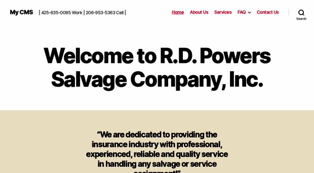 rdpowerssalvage.com