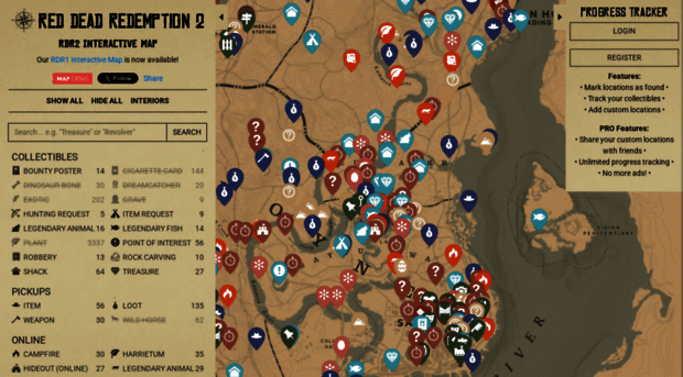 rdr2map.com - RDR2 Map | Interactive Map of ... - RDR2 Map