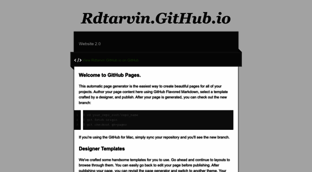 rdtarvin.github.io