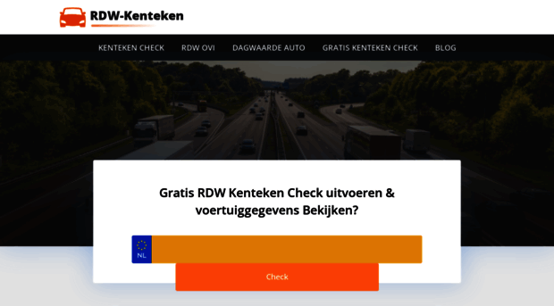 rdw-kenteken.nl