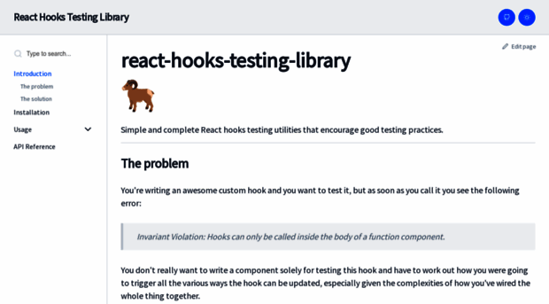 react-hooks-testing-library.com