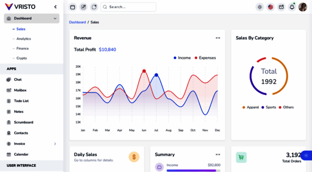 react.vristo.sbthemes.com