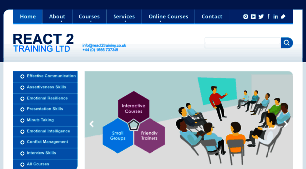 react2training.co.uk