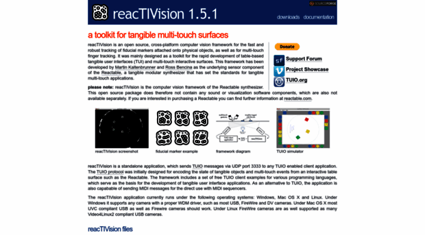 reactivision.sourceforge.net