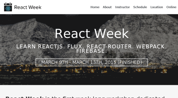 reactweek.com