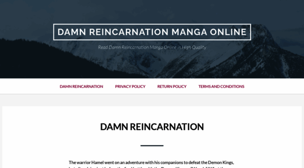 read-damnreincarnation.com