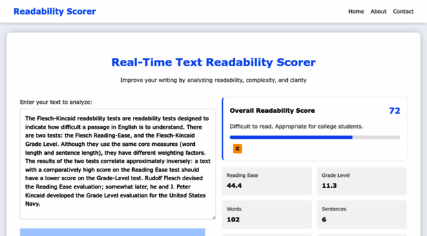 readabilitytest.wall-spot.com