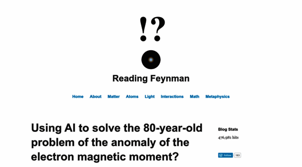 readingfeynman.org