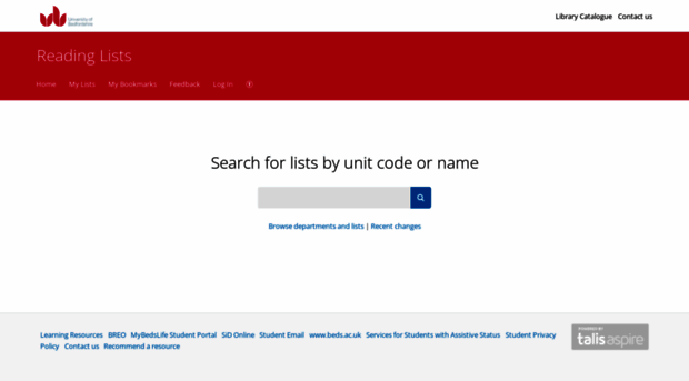 readinglists.beds.ac.uk