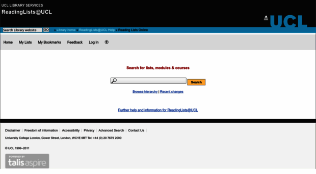 readinglists.ucl.ac.uk