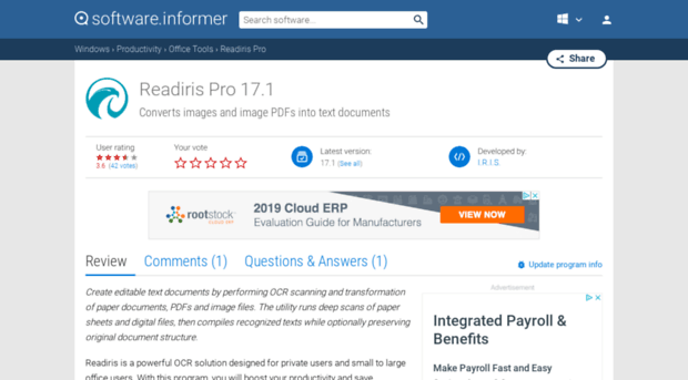 readiris-pro.software.informer.com