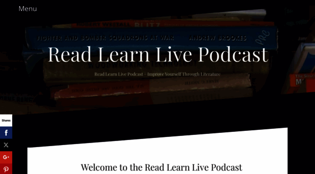 readlearnlivepodcast.com