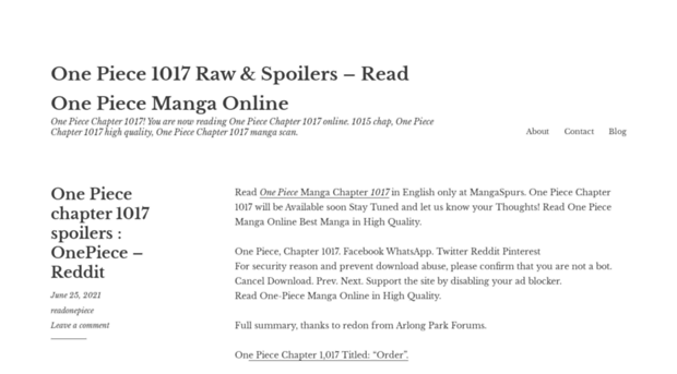 Readonepiece Wordpress Com One Piece 1024 Raw Spoilers Read One Piece Wordpress