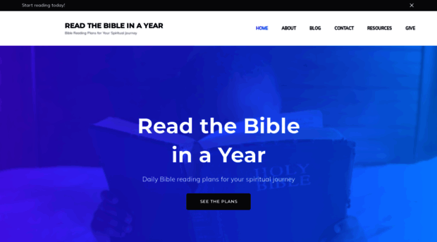 readthebibleinayear.com