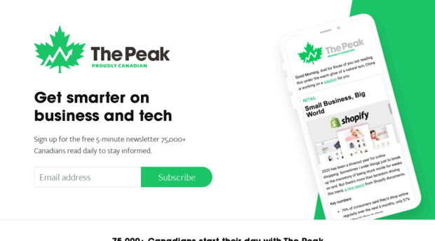 readthepeak.com