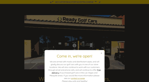 readygolfcars.com