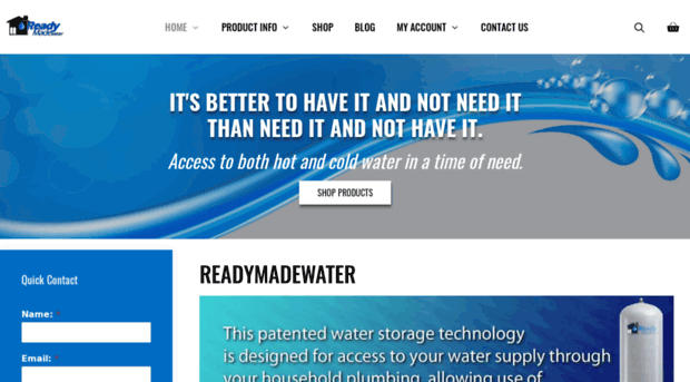 readymadewater.com