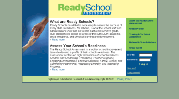 readyschoolassessment.org