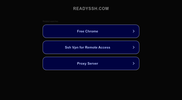 readyssh.com