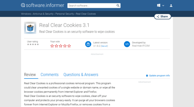 real-clear-cookies.software.informer.com