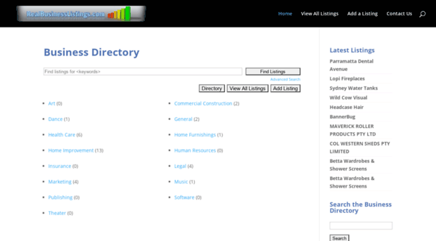 realbusinesslistings.com
