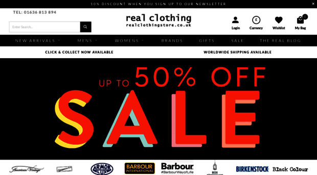 realclothingstore.co.uk