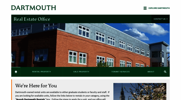 realestate.dartmouth.edu