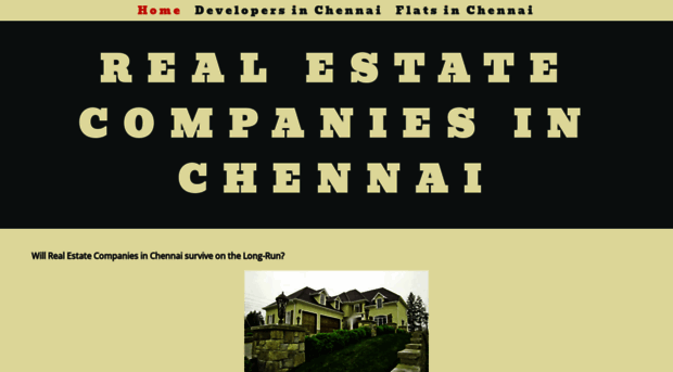 realestatecompaniesinchennai.yolasite.com