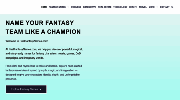 realfantasynames.com