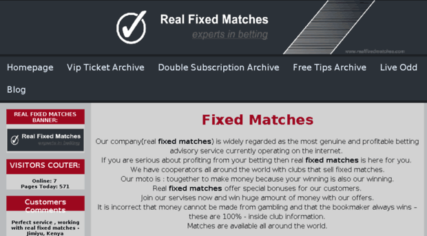 realfixedmatches.com