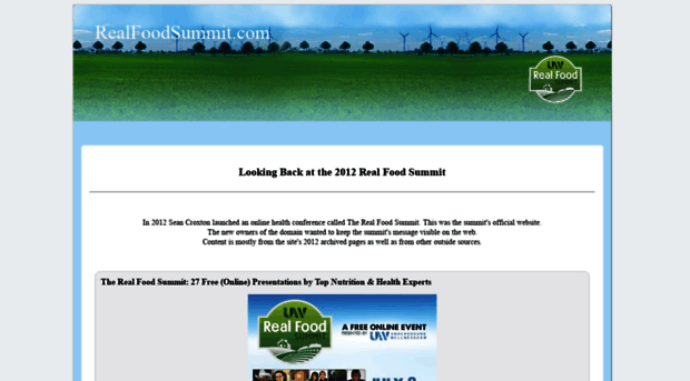 realfoodsummit.com