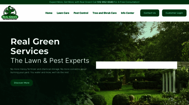 realgreenlawns.com