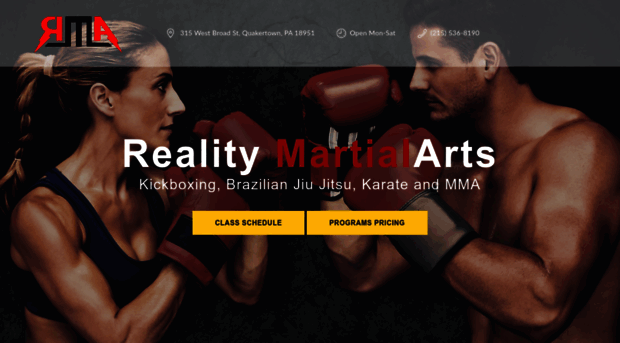 realitymartialarts.com