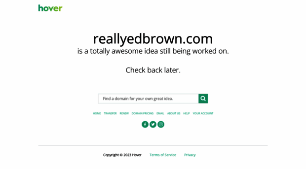 reallyedbrown.com