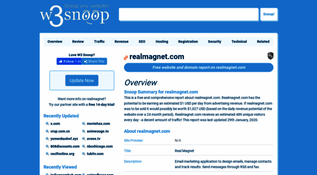 realmagnet.com.w3snoop.com