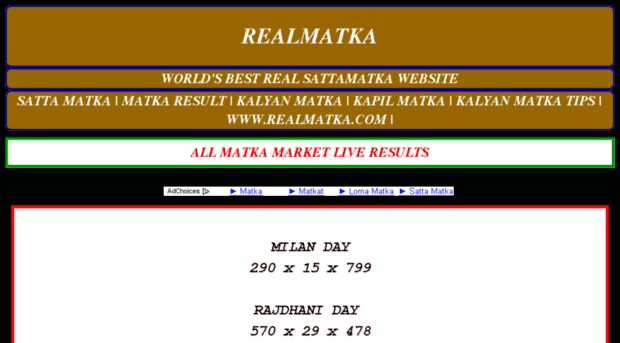 realmatka.com