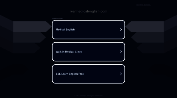 realmedicalenglish.com