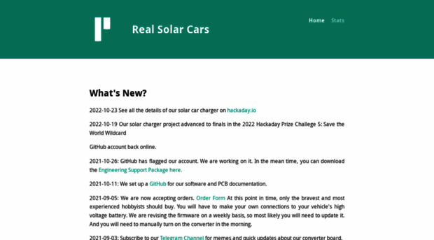 realsolarcars.com