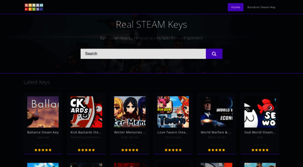 realsteamkeys.com