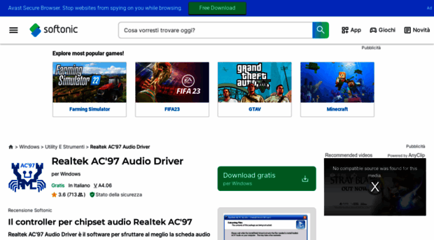 realtek-ac97-audio-driver.softonic.it