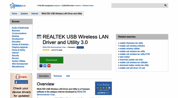 realtek-usb-wireless-lan-driver-and-utility.updatestar.com