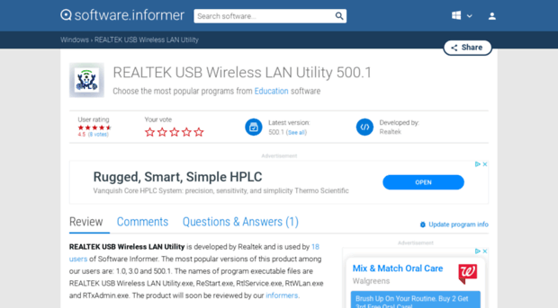 realtek-usb-wireless-lan-utility.software.informer.com