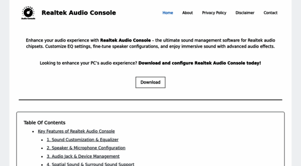 realtekaudioconsole.com